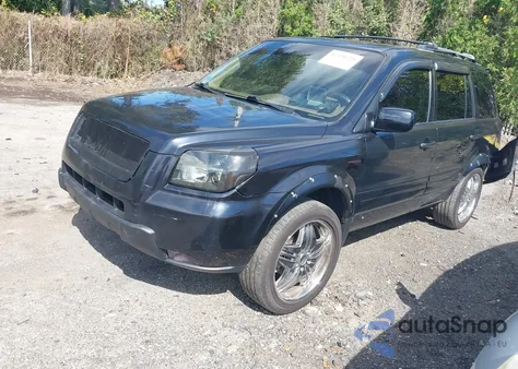 2006 Honda Pilot Ex-L из США, поврежденный, VIN 2HKYF18506H529029